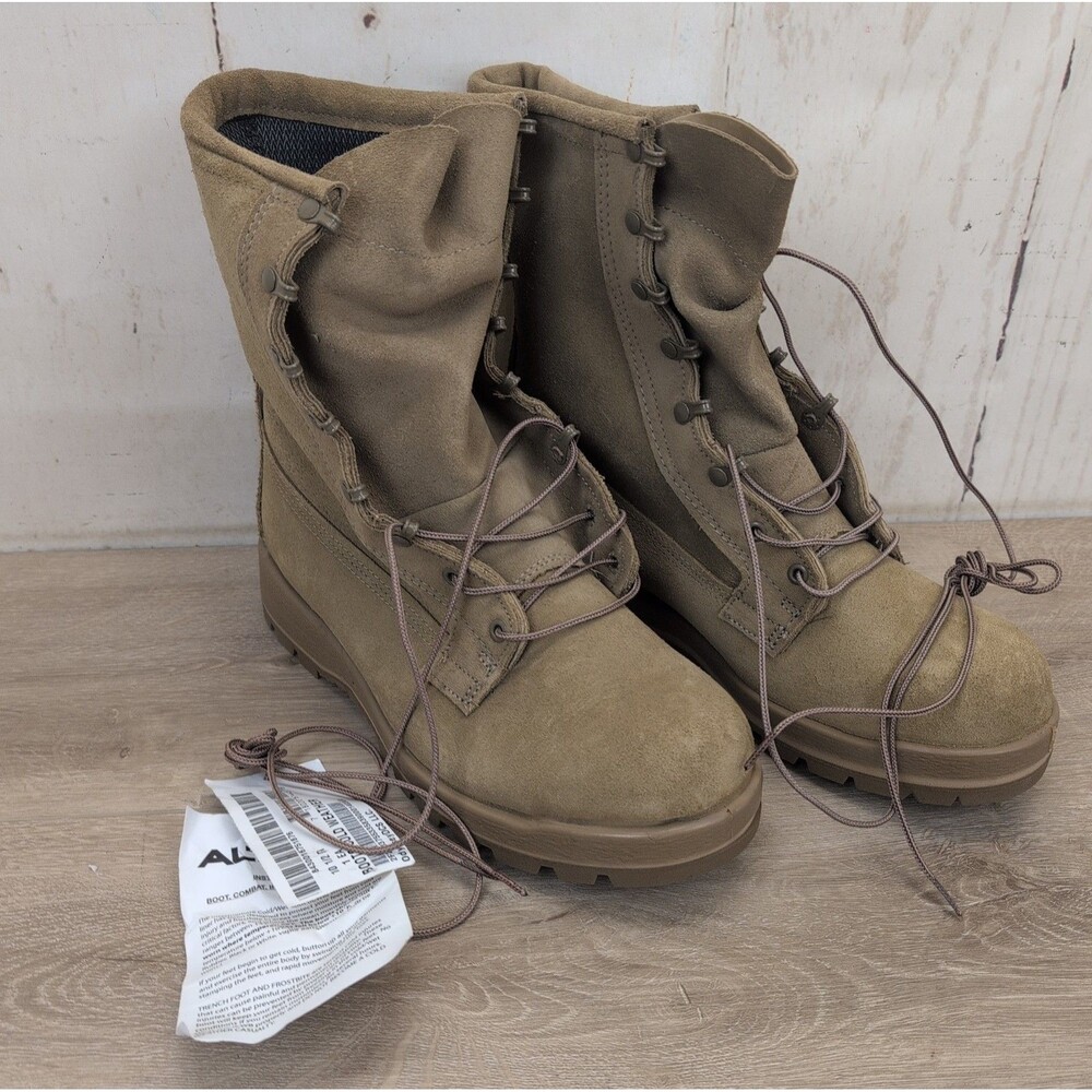 ALTAMA  Men’s 10.5R 402803 Cold Weather Military Combat Boots Coyote Brand New